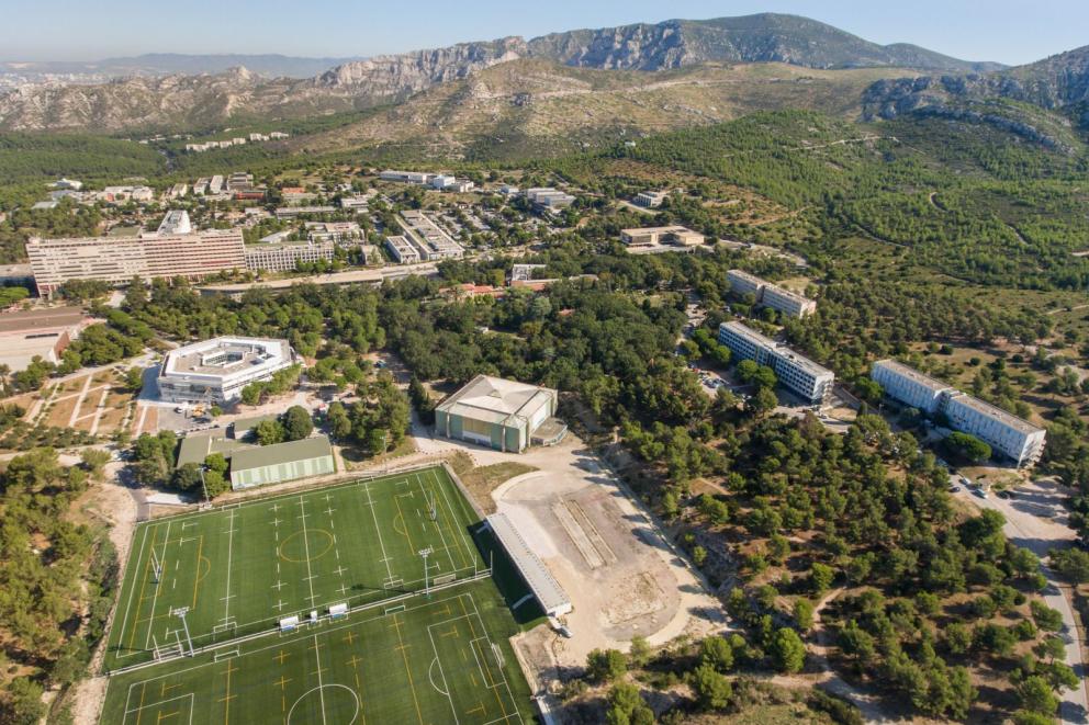 Site principal : Campus de Luminy, Marseille - Crédit : Sarah Chambon